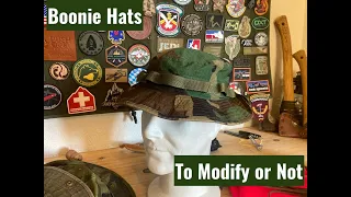 Boonie Hat, Modify or Not?