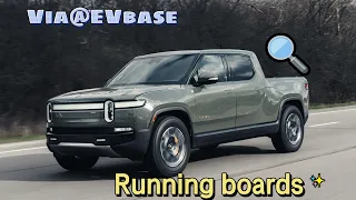 THE BEST STOCKS TO BUY NOW!!! Rivian New Accessories Running Boards from evbase#rivianr1t #rivian