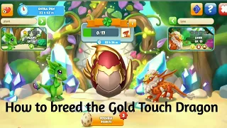 How to breed Gold touch Dragon -DOTM | DML