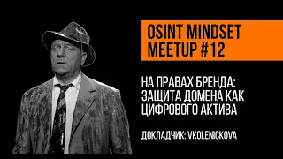 На правах бренда: защита домена как цифрового актива | VKolenickova