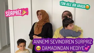 DAMADINDAN KAYINVALİDESİNE SÜRPRİZ HEDİYE 🥺💕 ANNEM ÇOK MUTLU OLDU, 3 GÜN BİZİMLE, AİLEMLE SON GÜNLER