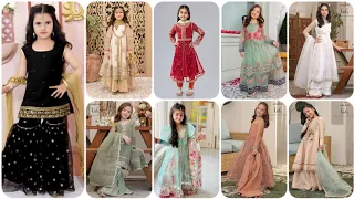 BABY GIRL FANCY EID DRESSES 2024💐💐|LITTLE GIRL FANCY EID DRESS DESIGNS|KIDS PAKISTANI TRENDING DRESS