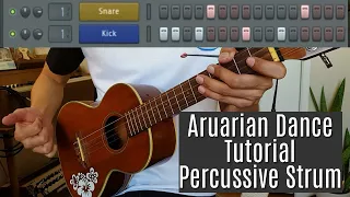 Aruarian Dance Tutorial Pt. 1 -- Musical Mylow -- Percussive Strum