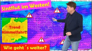 Wieder das Ahrtal! Schwere Unwetter mit Starkregen: Wie geht's weiter? Keine Eisheiligen in Sicht!