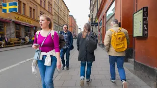 Stockholm, Sweden 4K Walking Tour - April 2024 🇸🇪