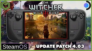 Steam Deck - The Witcher 3: Wild Hunt Patch 4.03 - New Steam Deck Preset Test
