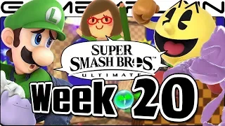 Smash Bros. Ultimate Update: Luigi, Pac-Man, Green Hill Zone, SotN Music, & Mystery Item - Week 20