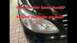 Scheinwerfer innen feucht? Diesen Trick solltet Ihr kennen!