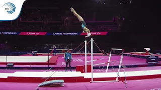 Christina ELEFTHERIOU (CYP) - 2018 Artistic Gymnastics Europeans, junior qualification bars