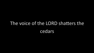 Psalm 29 (Lyric Video) (The Voice of the Lord) (feat. Nick Poppens) - The Psalms Project