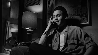 Vampira on the phone Ed Wood HD