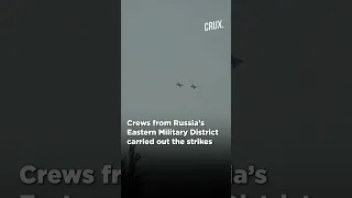 Watch | Russian Fighter Jets "Destroy" Ukraine Positions