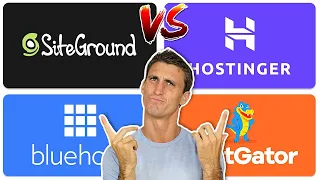 Siteground Vs. Hostinger Vs. Bluehost Vs. Hostgator - Best Host for Wordpress/ Woocommerce