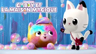 Le bain moussant de Chalicorne et de Marine | GABBY ET LA MAISON MAGIQUE | Netflix