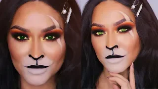 Glamorous "Scar" The Lion King Makeup Tutorial | Halloween Makeup