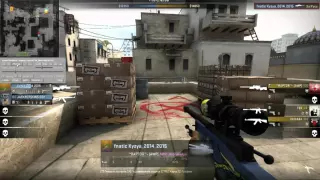 Лучший мой эйс с AWP в CS GO