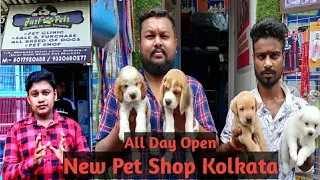 NEW DOG PUPPY SHOP GALIFF STREET PET MARKET | KOLKATA PET SHOP PRICE UPDATE | RECENT PET MARKET