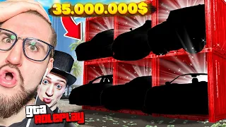 ЭТО НЕВОЗМОЖНО! ОТКРЫЛ 6 КОНТЕЙНЕРОВ ЗА 35.000.000$! САМЫЙ ЖИРНЫЙ ОКУП! (GTA 5 RP)