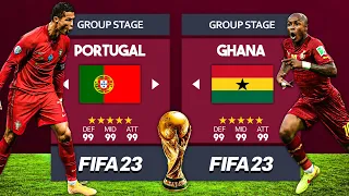 FIFA 23 - Portugal vs Ghana - FIFA World Cup 2022 Group Stage Match - PS5 Gameplay