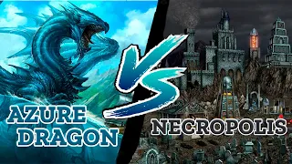 HEROES 3 | Лазурный дракон VS Некрополис