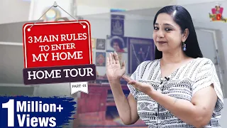 3 Main Rules to Enter my Home | Home Tour Vlog | Aishwariyaa | Multi Mommy Vlogs