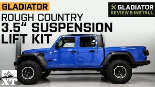 Jeep Gladiator JT Rough Country 3.50-Inch Suspension Lift Kit Review & Install