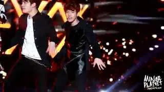 121231 MBC 가요대전 - EXO-K - Mama Demo ver. 백현 직캠