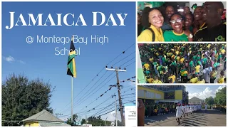 JAMAICA DAY Flag Raising at Montego Bay High School | Highlights