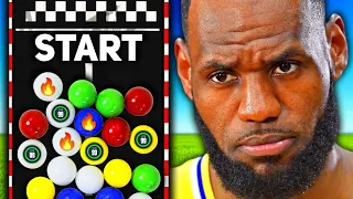 The Marbles Control Lebron James