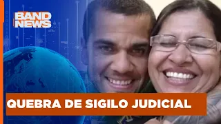 Mãe de Daniel Alves expõe foto da vítima de estupro | BandNews TV