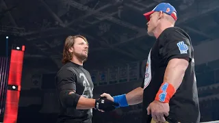 John Cena and AJ Styles meet for the very first time