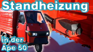 Piaggio Ape50 mit Standheizung und Radio! Wie sieht das aus? - GAMMA Fahrzeuge