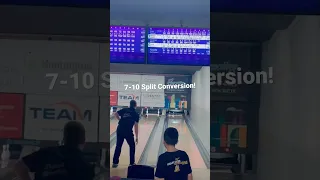 7-10 Split Conversion! #bowling