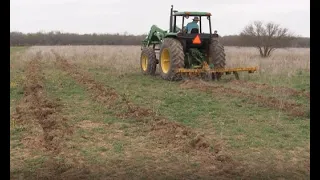 Deep Soil Ripping for Water Conservation