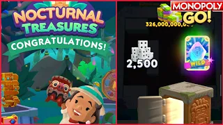 Nocturnal Treasures Monopoly Go New Dig Mini Game Full Complete 🤩 #monopolygo #gaming #games