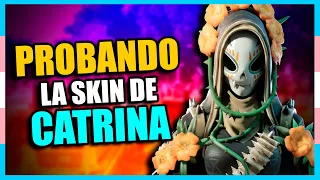 Testing the Catrina skin from the "Judgment Day" package - Fortnite | Liliana Sofia Review