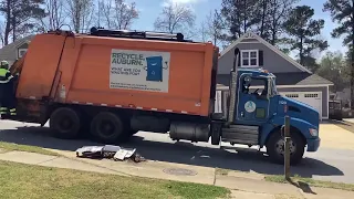 Kenworth rear loader truck!