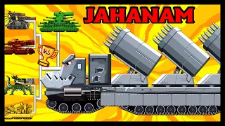 Jahanam Truck / WOT | Мега танки VS Мега Босс | Мультики про танки | Arena Tank Cartoon