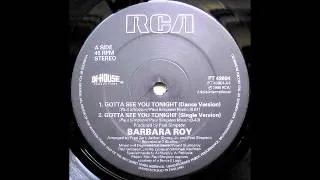 BARBARA ROY - Gotta See You Tonight (Dance Version) [HQ]