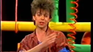 IAN McCULLOCH interview (Kids tv show 'Data Run') ECHO & THE BUNNYMEN