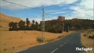 Taghit - Tour de la palmeraie après la crue