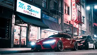 Ramen Run | 2020 Toyota Supra | Blaque Diamond Wheels