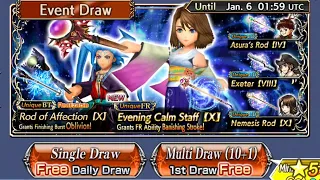 [DFFOO GL] Gacha Gem Draws for Yuna Force and Seymour Burst