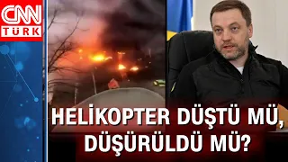 Kiev'deki helikopter kazasında Ukrayna İçişleri Bakanı öldü! Helikopter düştü mü, düşürüldü mü?