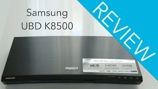 Samsung UBD K8500 REVIEW:UNBOXING