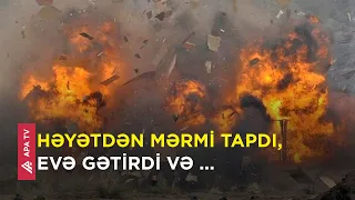 Mərminin partlaması 8 nəfəri həyatından etdi – APA TV