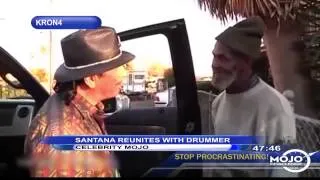 Santana Reunites With Homeless Ex-Bandmate
