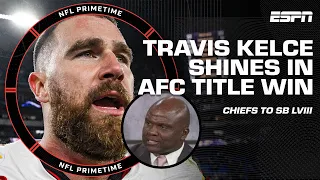 'Travis Kelce is STILL TRAVIS KELCE!' 😤 - Booger McFarland on Chiefs' AFC title win | NFL Primetime