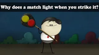 Why does a match light when you strike it? | #aumsum #kids #science #education #children