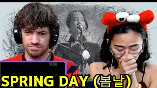 SONG SOHEE - SPRING DAY (BTS) | IMMORTAL SONGS 2 | Max & Sujy React